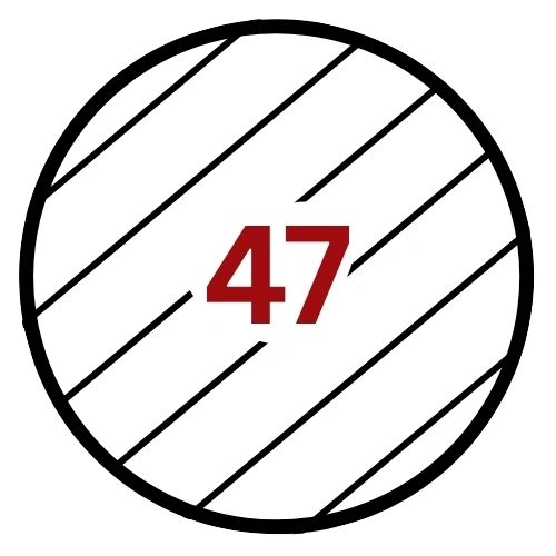 47 cm